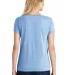 DM465A District Made  Ladies Cosmic V-Neck Tee Royal Astro back view