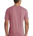 DT365A District Made  Mens Cosmic Tee Maroon Astro back view
