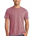 DT365A District Made  Mens Cosmic Tee Maroon Astro front view