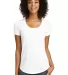 238 DT6401 District Juniors Scoop Neck Very Import White front view