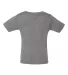 3413B Bella + Canvas Triblend Baby Short Sleeve Te in Grey triblend back view