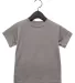 Bella + Canvas 3001T Toddler Tee in Asphalt front view