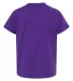 Bella + Canvas 3001T Toddler Tee in Team purple back view