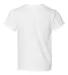 Bella + Canvas 3001T Toddler Tee in White back view