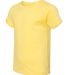 Bella + Canvas 3001T Toddler Tee YELLOW side view
