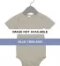 134B Bella + Canvas Baby Triblend Short Sleeve One BLUE TRIBLEND front view