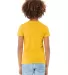 3413Y Bella + Canvas Youth Triblend Jersey Short S in Yllw gld trblnd back view