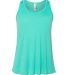 8800Y Bella + Canvas Youth Flowy RacerbackTank in Teal