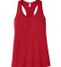 6008 Bella + Canvas Women's Jersey Racerback Tank in Red