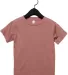 3413T Bella + Canvas Toddler Triblend Short Sleeve in Mauve triblend front view