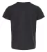 3413T Bella + Canvas Toddler Triblend Short Sleeve in Solid blk trblnd back view