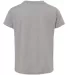 3413T Bella + Canvas Toddler Triblend Short Sleeve in Ath grey triblnd back view