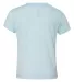 3413T Bella + Canvas Toddler Triblend Short Sleeve in Ice blue triblnd back view