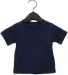 3001B Bella + Canvas Baby Short Sleeve Tee in Navy front view
