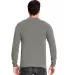 Next Level 7451 Inspired Dye Long Sleeve Pocket Cr in Lead back view