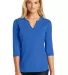 250 LOG132 OGIO  Ladies Fuse Henley Optic Blue front view