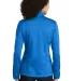 240 EB541 Eddie Bauer Ladies StormRepel Soft Shell Brill Bl He/Gy back view