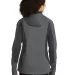 240 EB543 Eddie Bauer Ladies Trail Soft Shell Jack Metal Gy/Gy St back view