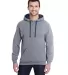 50 SF77R Sofspun® Microstripe Hooded Pullover Swe Navy Stripe front view
