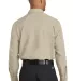 382 SY50 Red Kap Long Sleeve Solid Ripstop Shirt Khaki back view