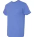 Gildan H300 Hammer Short Sleeve T-Shirt with a Poc FLO BLUE side view