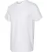 Gildan H300 Hammer Short Sleeve T-Shirt with a Poc WHITE side view
