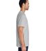 Gildan H000 Hammer Short Sleeve T-Shirt in Rs sport grey side view