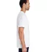 Gildan H000 Hammer Short Sleeve T-Shirt in White side view