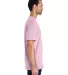 Gildan H000 Hammer Short Sleeve T-Shirt in Light pink side view