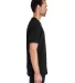 Gildan H000 Hammer Short Sleeve T-Shirt in Black side view