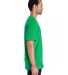 Gildan H000 Hammer Short Sleeve T-Shirt in Irish green side view