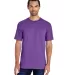 Gildan H000 Hammer Short Sleeve T-Shirt in Sport purple front view