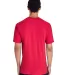 Gildan H000 Hammer Short Sleeve T-Shirt in Sprt scarlet red back view