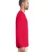 Gildan H400 Hammer Long Sleeve T-Shirt in Sprt scarlet red side view