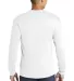 Gildan H400 Hammer Long Sleeve T-Shirt in White back view