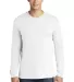 Gildan H400 Hammer Long Sleeve T-Shirt in White front view