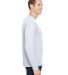 301 3055 Union-Made Long Sleeve T-Shirt with a Poc in Ash side view