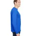 301 3055 Union-Made Long Sleeve T-Shirt with a Poc in Royal blue side view