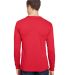 301 3055 Union-Made Long Sleeve T-Shirt with a Poc in Red