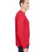 301 3055 Union-Made Long Sleeve T-Shirt with a Poc in Red