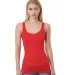301 3410 Women's Tank Top Red front view