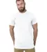 Bayside Apparel 5200 Tall Tee White front view