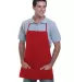 301 2060 Medium Apron Red front view