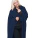 301 9000 Stadium Blanket Fleece in Navy front view