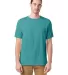 Comfort Wash GDH100 Garment Dyed Short Sleeve T-Sh in Spanish moss front view