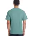 Comfort Wash GDH100 Garment Dyed Short Sleeve T-Sh in Cypress green back view