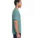 Comfort Wash GDH100 Garment Dyed Short Sleeve T-Sh in Cypress green side view