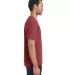 Comfort Wash GDH100 Garment Dyed Short Sleeve T-Sh in Cayenne side view