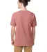 Comfort Wash GDH100 Garment Dyed Short Sleeve T-Sh in Mauve back view