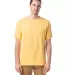Comfort Wash GDH100 Garment Dyed Short Sleeve T-Sh in Butterscotch front view